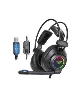 Aula S600 USB Wired RGB Gaming Headset 7.1 Surround Sound with Mic
