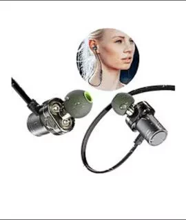 AWEI X670BL Dual Driver Wireless Earphones