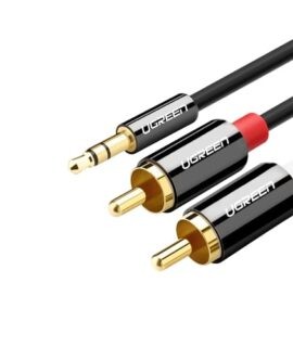Ugreen 5 Meter 3.5mm Male to 2RCA Male Audio Cable